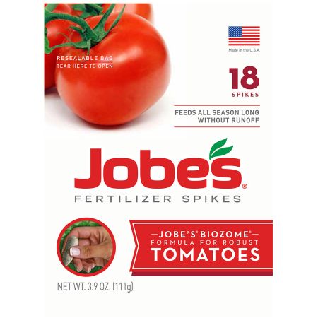 JOBES Tomato Fertilizer Spikes (18 pack) 6-18-6 N-P-K Ratio
