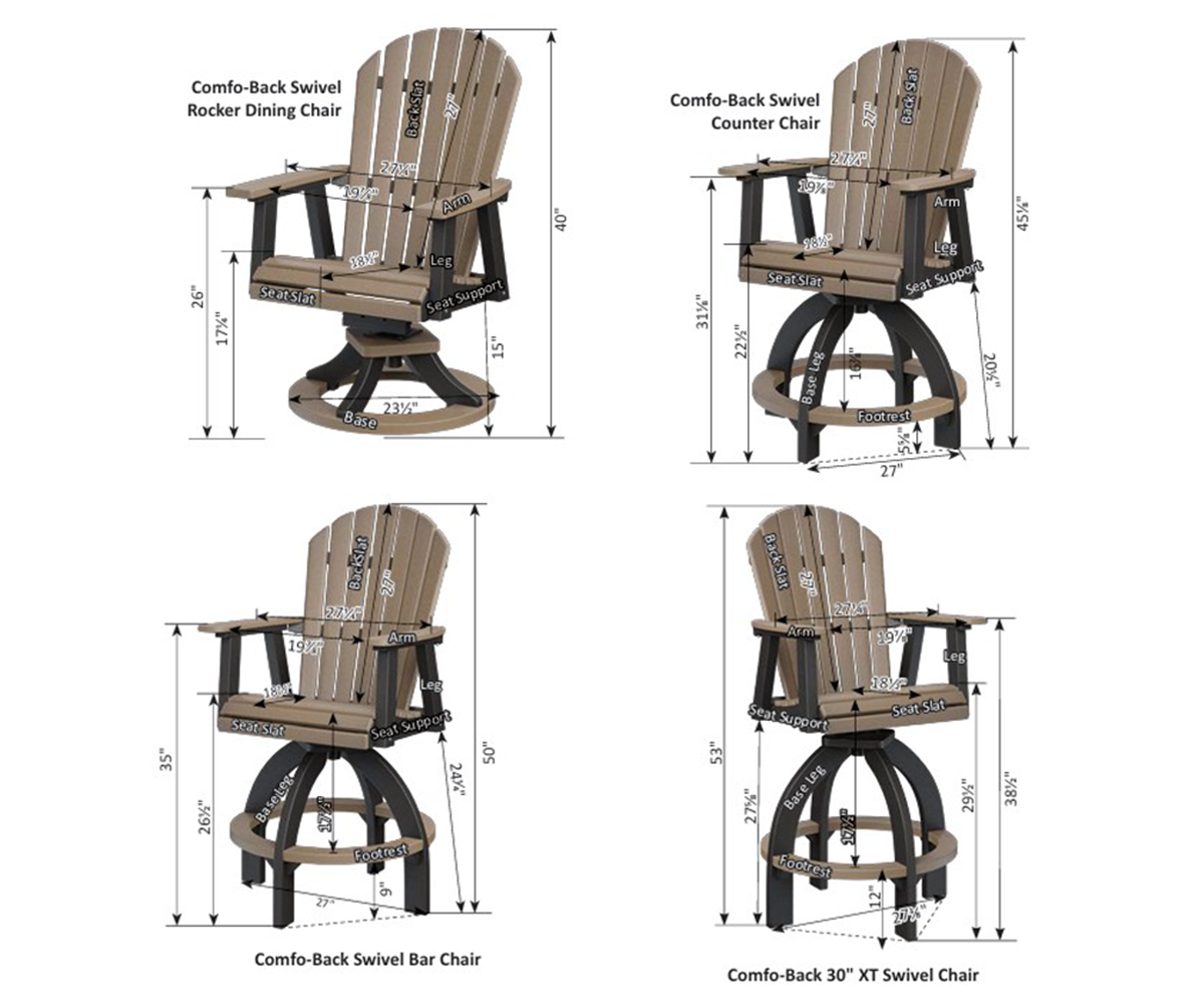 Comfo-Back Swivel Chair