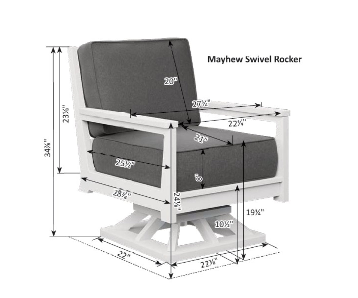 Mayhew Swivel Rocker