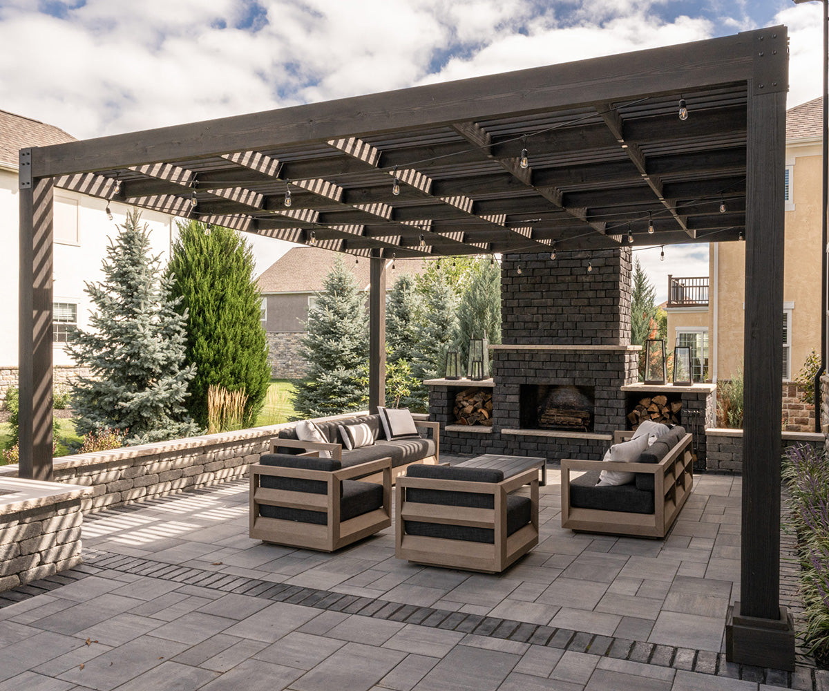Vineyard Wood Pergola