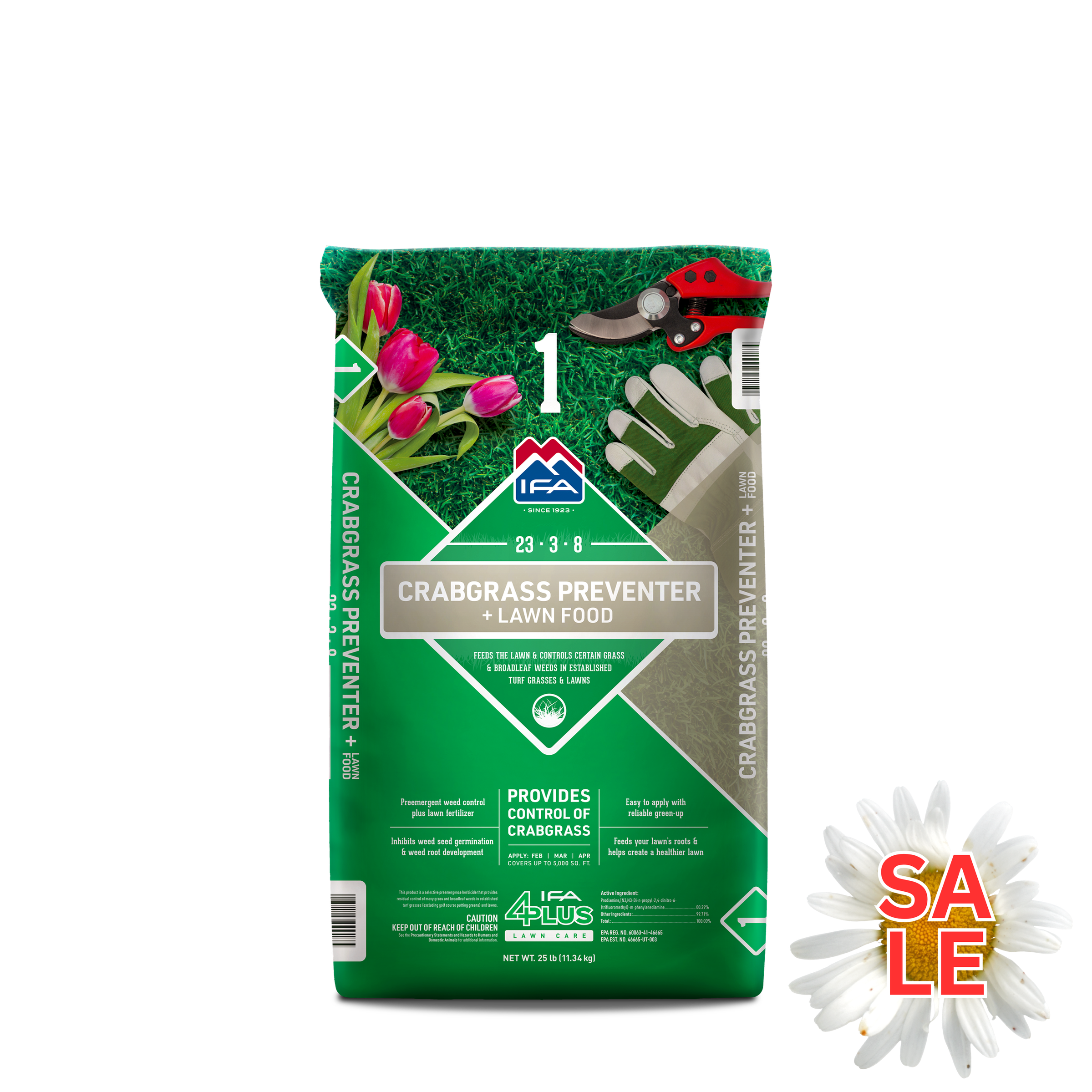 Crab Grass 23-3-8 w/ Prodiamine