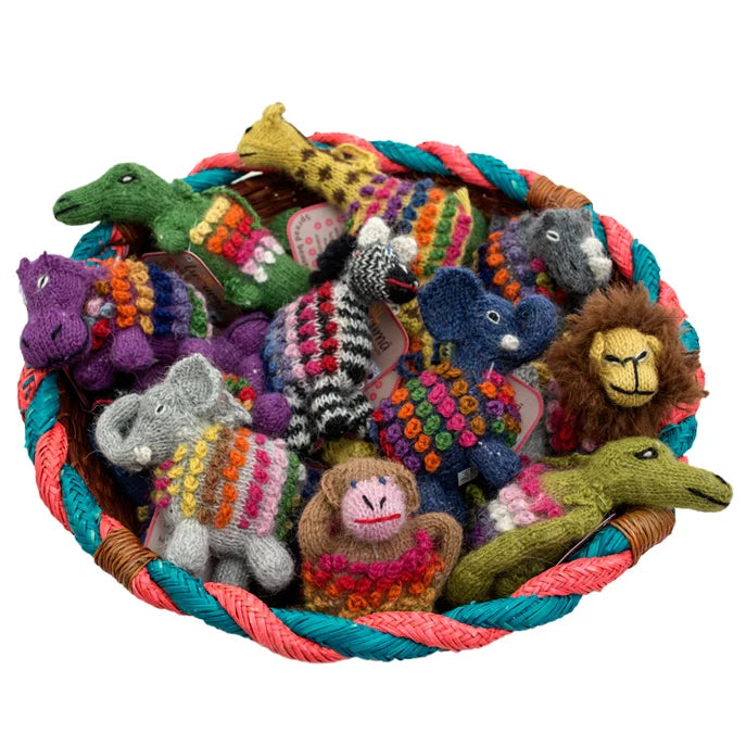 Wild Zoo Knitted Ornaments