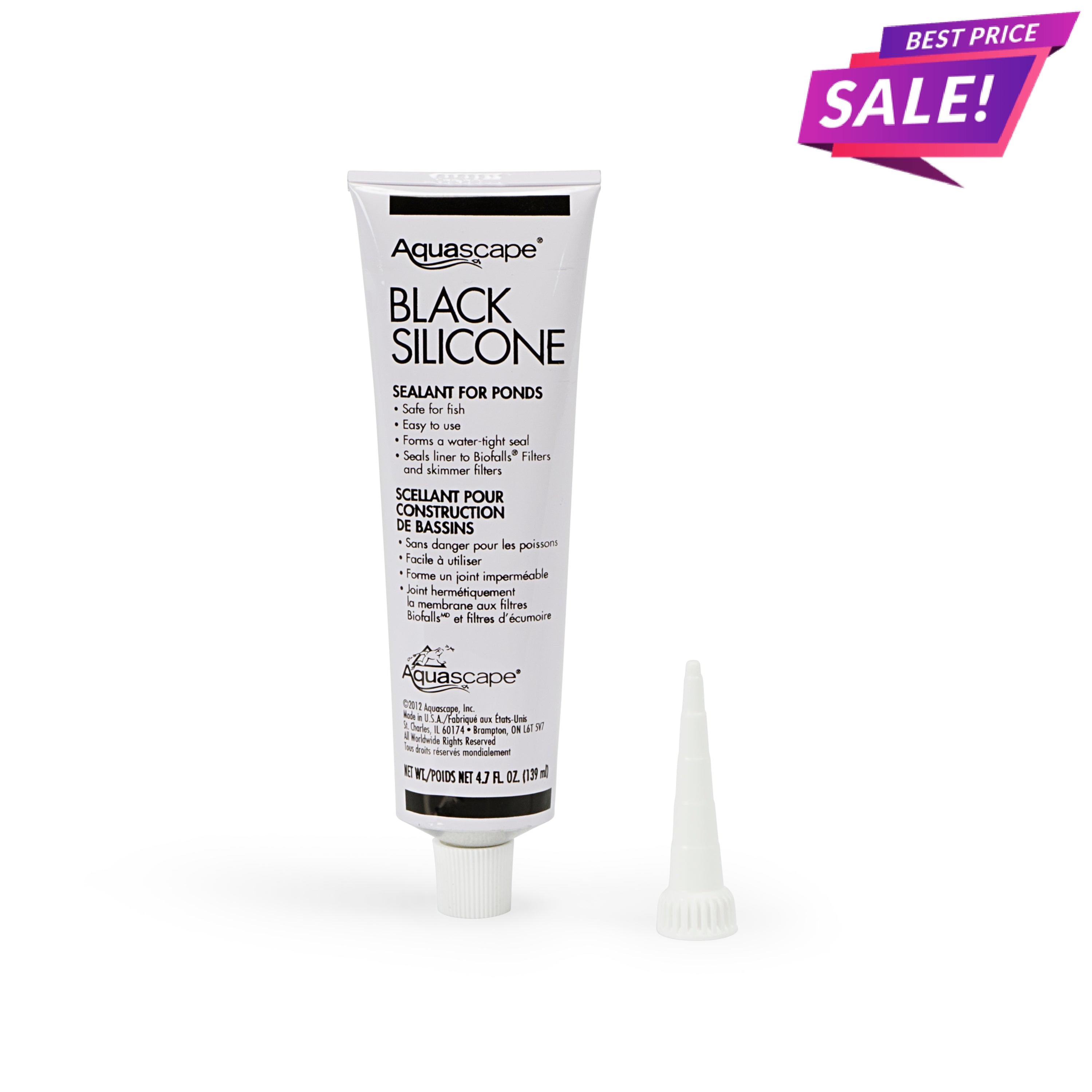 Black Silicone Sealant Tube