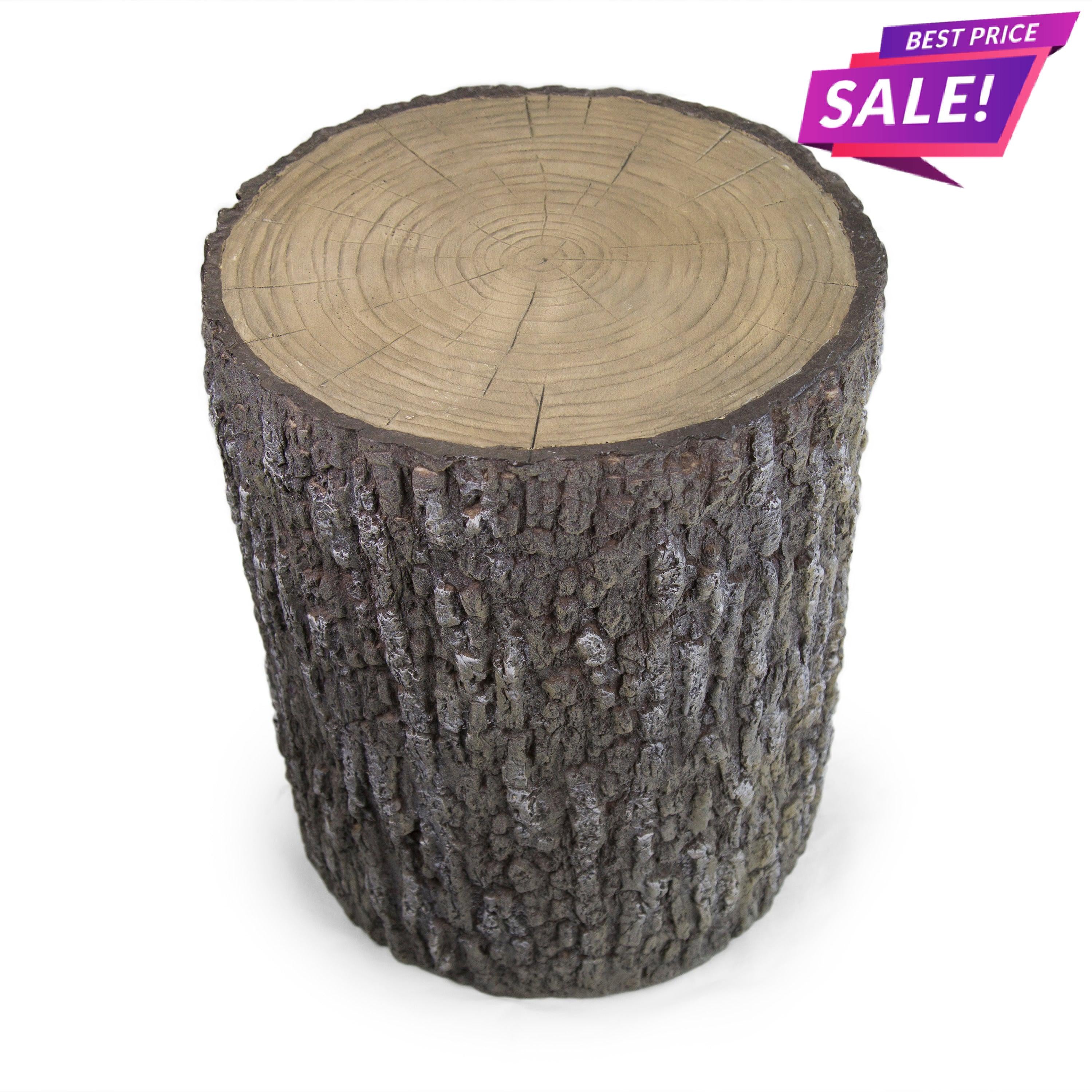 Faux Oak Stump Cover