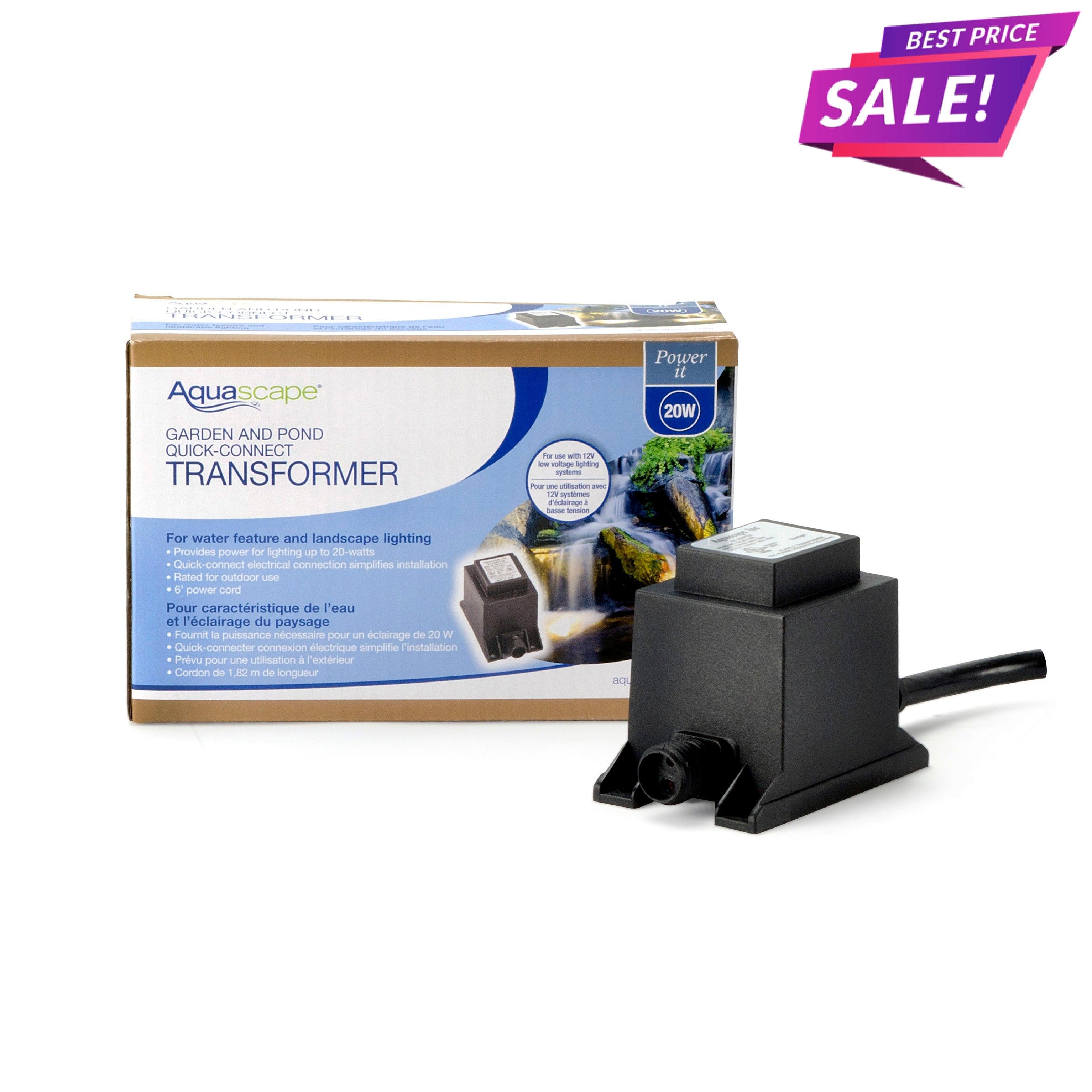 20-Watt Low Voltage Quick-Connect Transformer