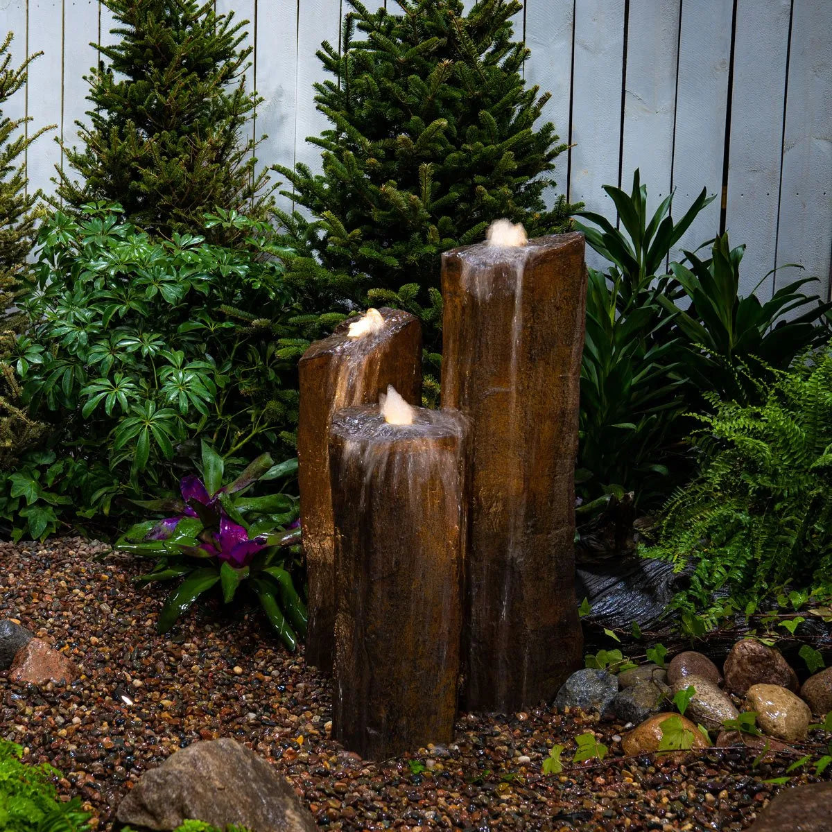 Aquascape Faux Basalt Column Landscape Fountain Kit