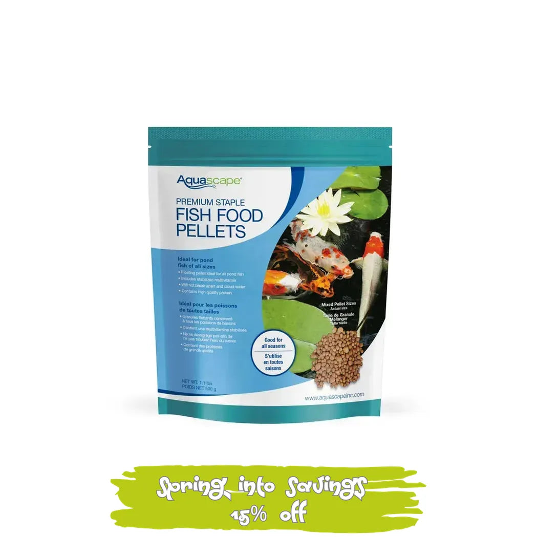 Premium Staple Fish Food Pellets (Mixed)