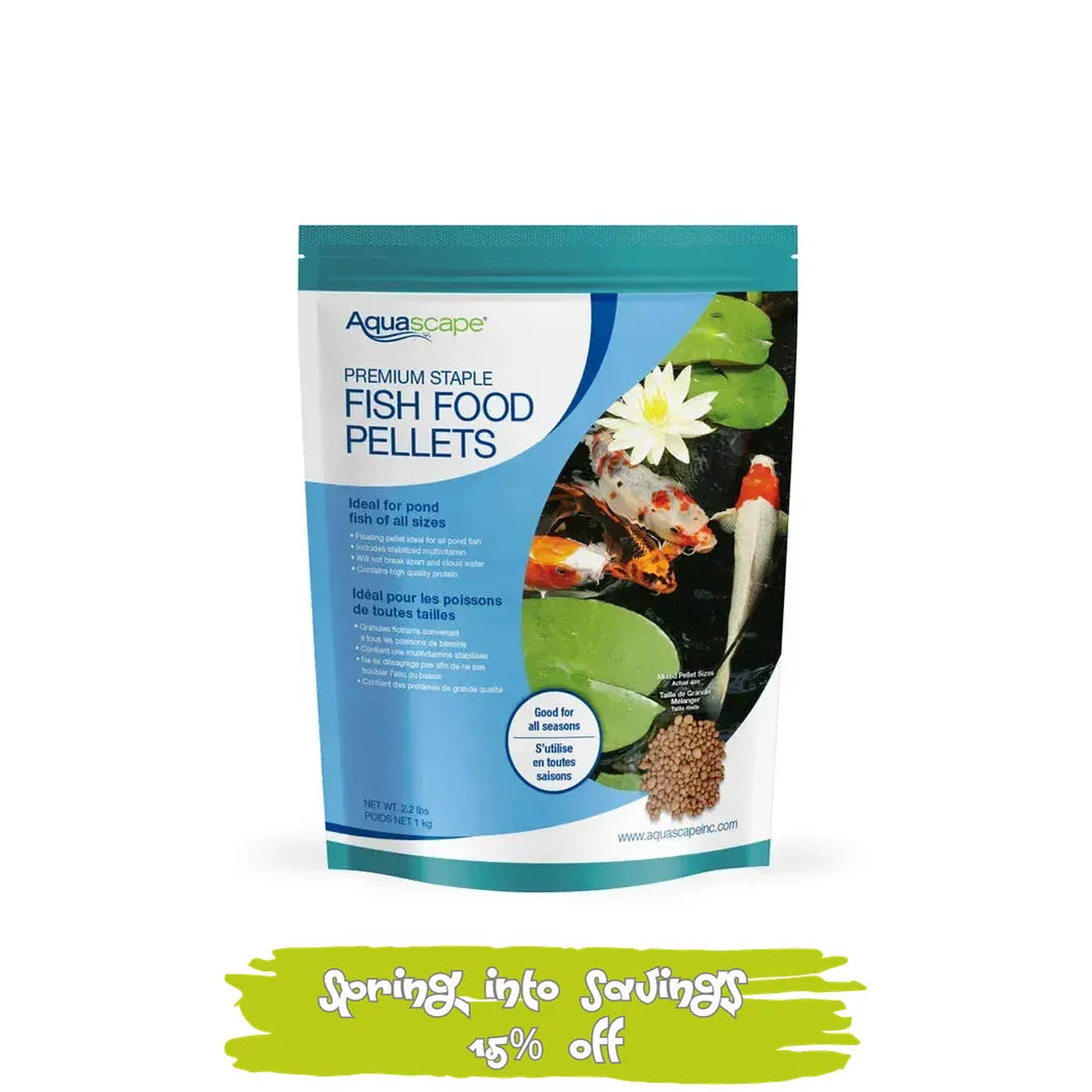 Premium Staple Fish Food Pellets (Mixed)