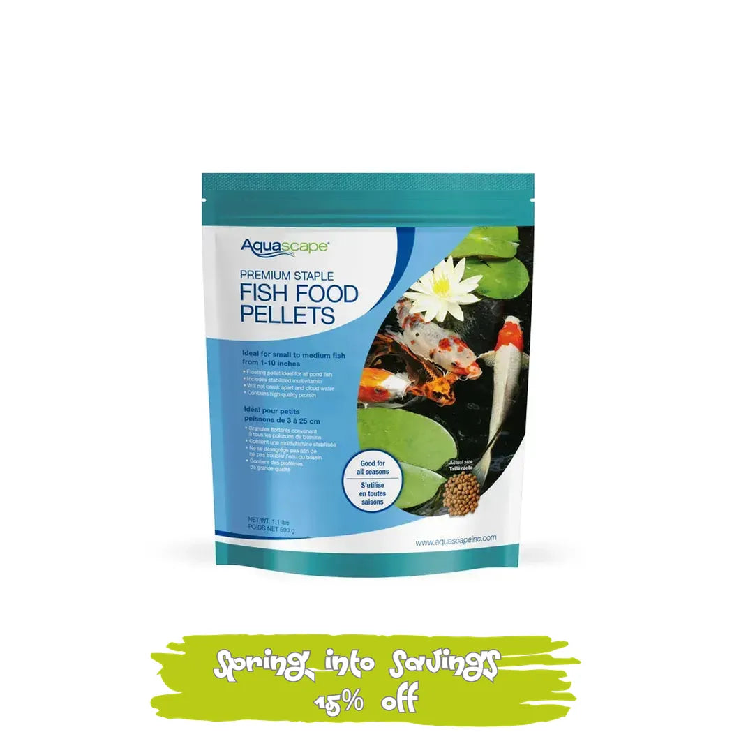 Pellets de alimento básico para peces de primera calidad (pequeños)